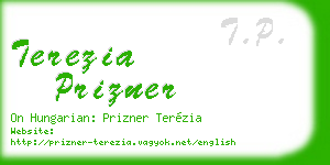 terezia prizner business card